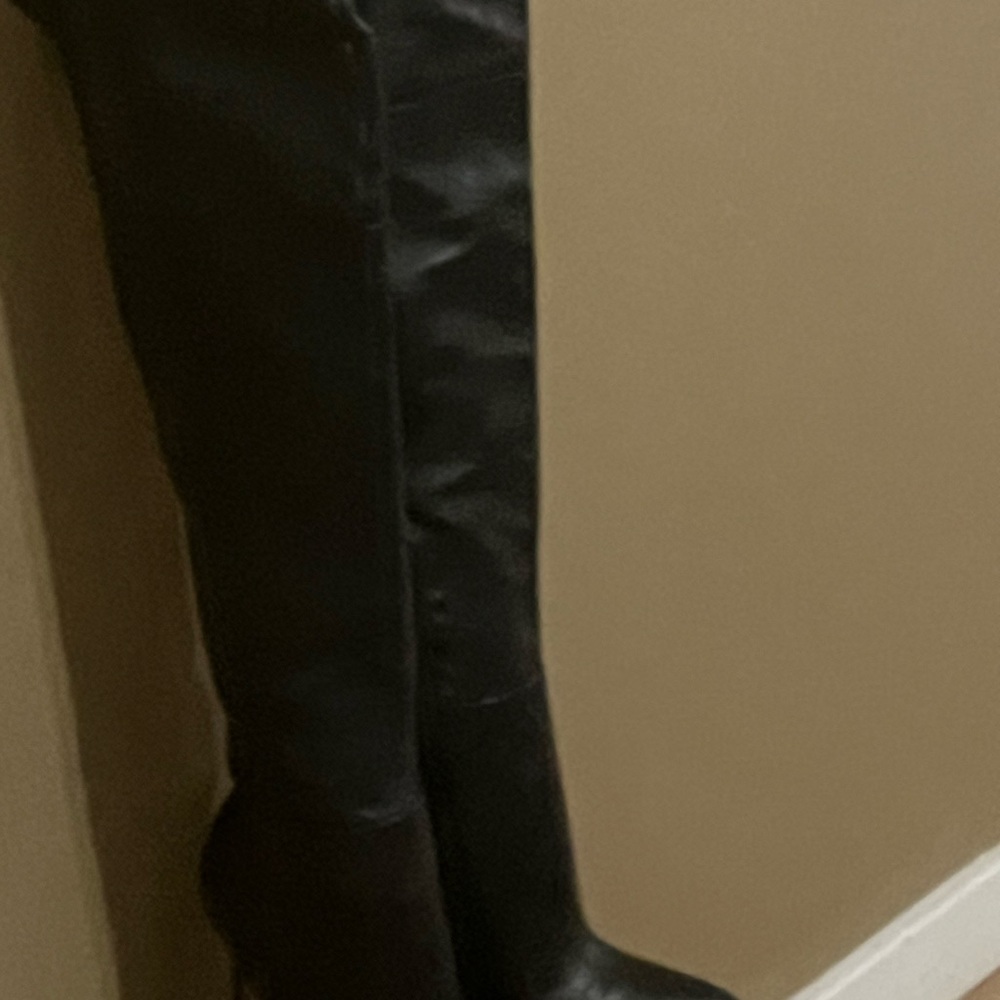 Schutz OTK boot, high heel